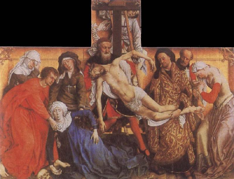 Rogier van der Weyden Deposition Norge oil painting art